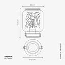 Terrarium Metaverso - Scheda tecnica con dimensioni e caratteristiche