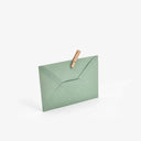 Dettaglio biglietto d'auguri terrarium con spazio per messaggio personalizzato