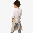 Grembiule in cotone organico 240 g/m² con ricamo Terrarium del Conero