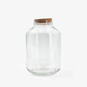 Barattolo JAR in vetro con tappo sughero - vista frontale